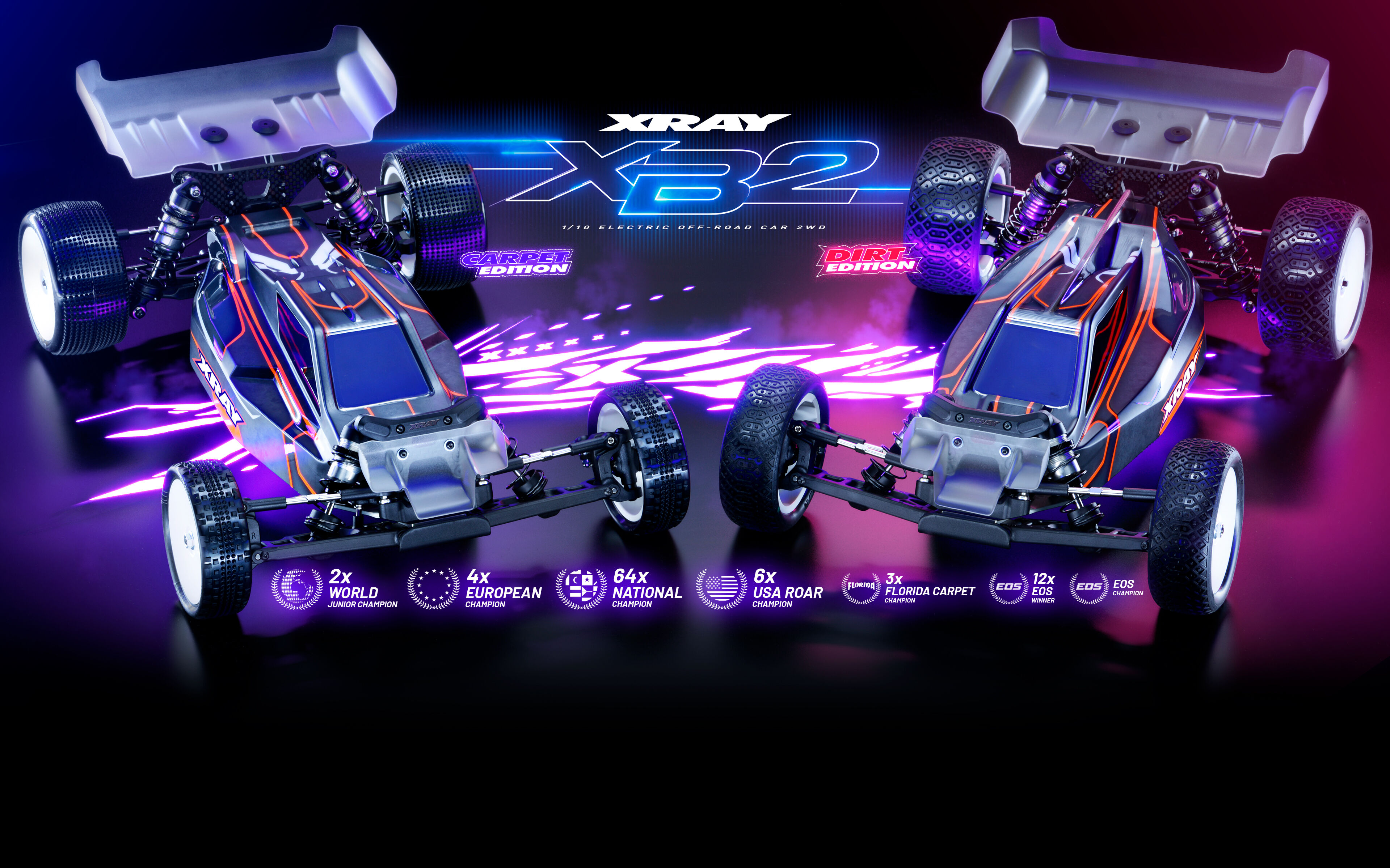 XRAY X1'25 1/10 Formula 1 - Monocoque Carbon Chassis, Rear POD